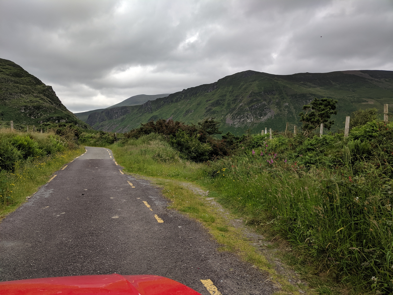 Road about as narrow as the Polo.